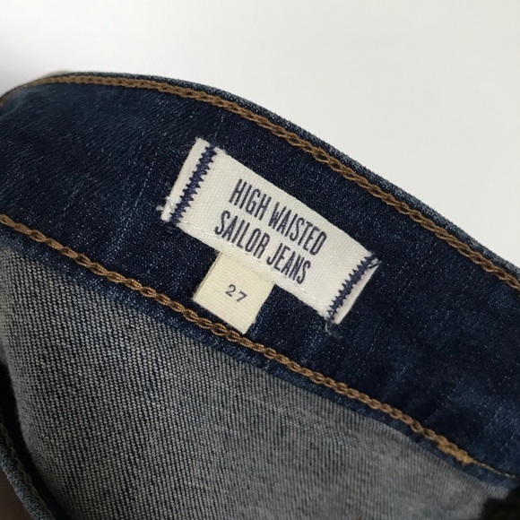 Madewell High Rise Skinny Sailor Jeans - Picture 10 of 16